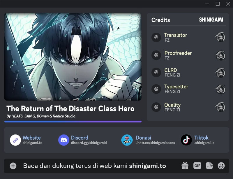 Return of the Disaster-Class Hero Chapter 189 – halaman 1