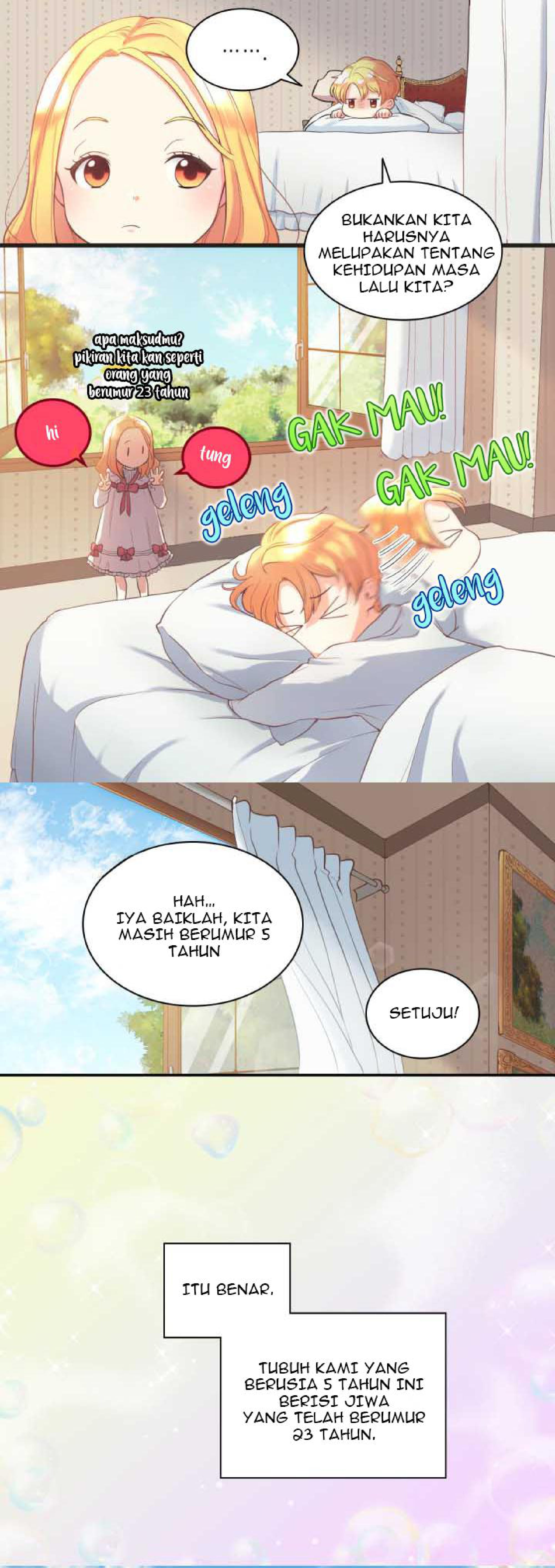 The Twin Siblings' New Life Chapter 1 – halaman 7