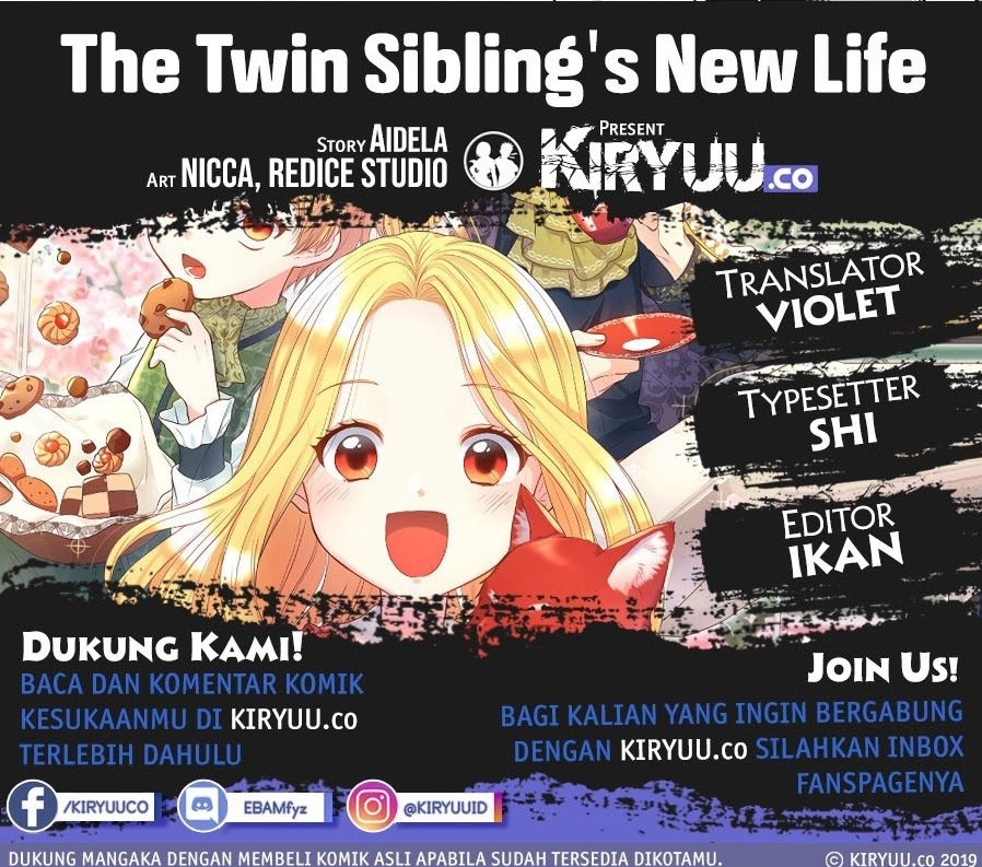 The Twin Siblings' New Life Chapter 19 – halaman 1