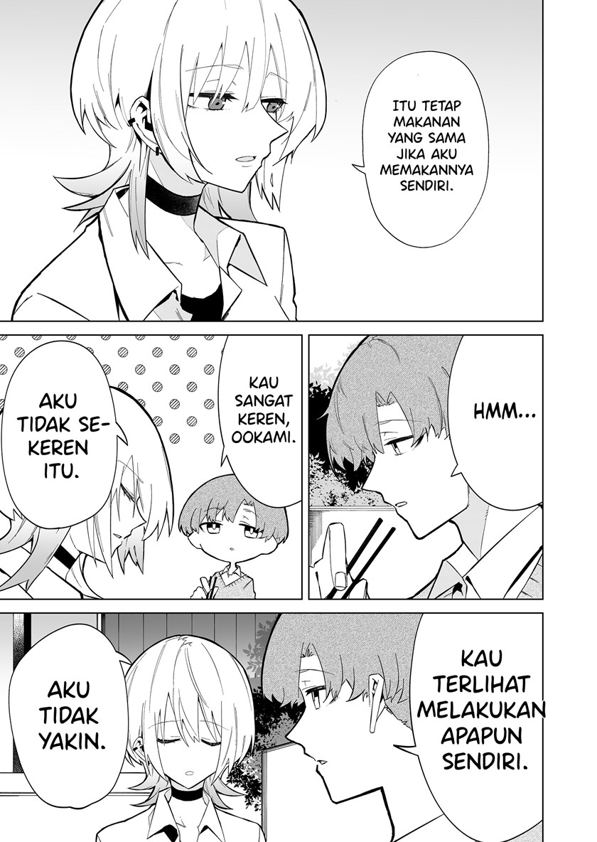 The Wolf Girl is Trying to Feign Indifference (Wolf-chan wa Sumashitai) Chapter 1 – halaman 7