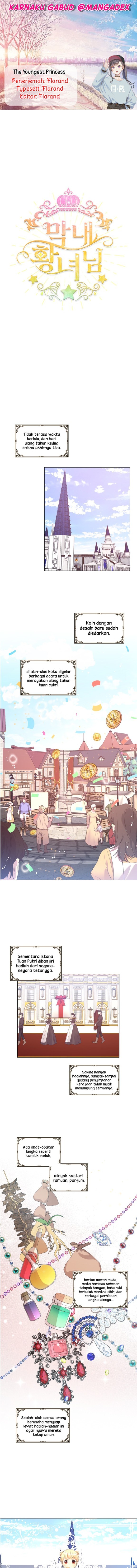The Youngest Princess (Saha) Chapter 16 – halaman 1