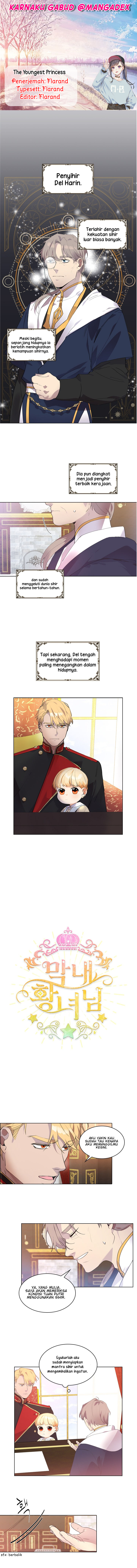 The Youngest Princess (Saha) Chapter 18 – halaman 1