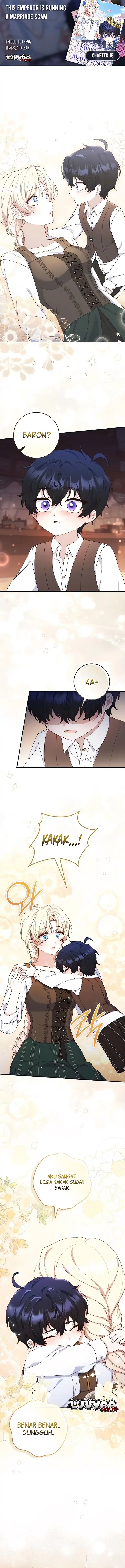 This Emperor Is Running a Marriage Scam Chapter 18 – halaman 1