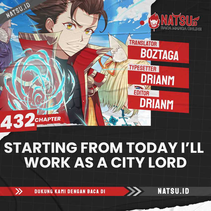 To Be The Castellan King (Starting from Today I'll Work as a City Lord) Chapter 432 – halaman 1