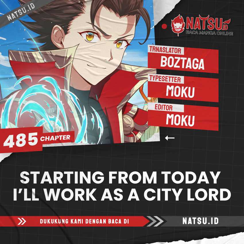 To Be The Castellan King (Starting from Today I'll Work as a City Lord) Chapter 485 – halaman 1