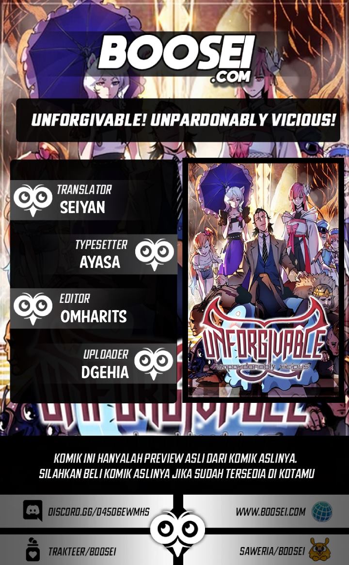 UNFORGIVABLE! Unpardonably Vicious! Chapter 18 – halaman 1