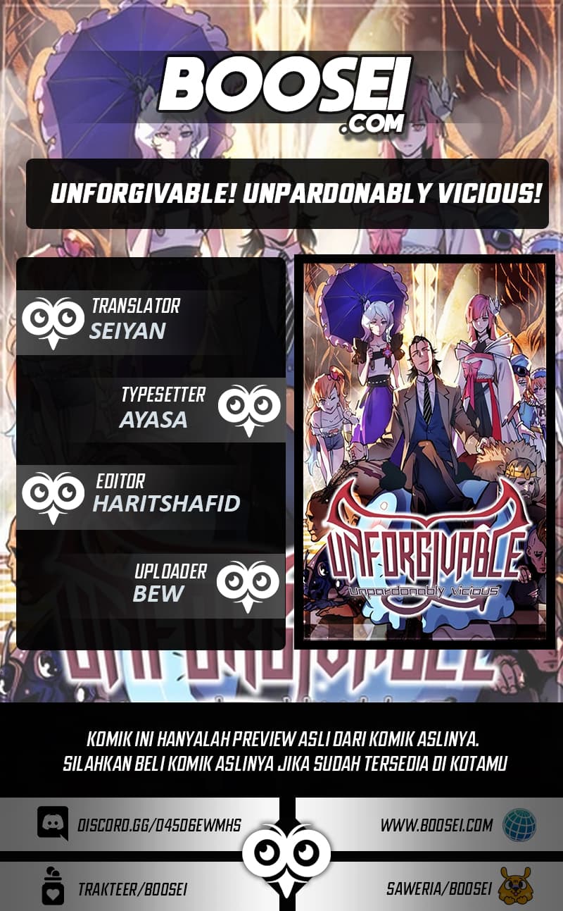 UNFORGIVABLE! Unpardonably Vicious! Chapter 27 – halaman 1