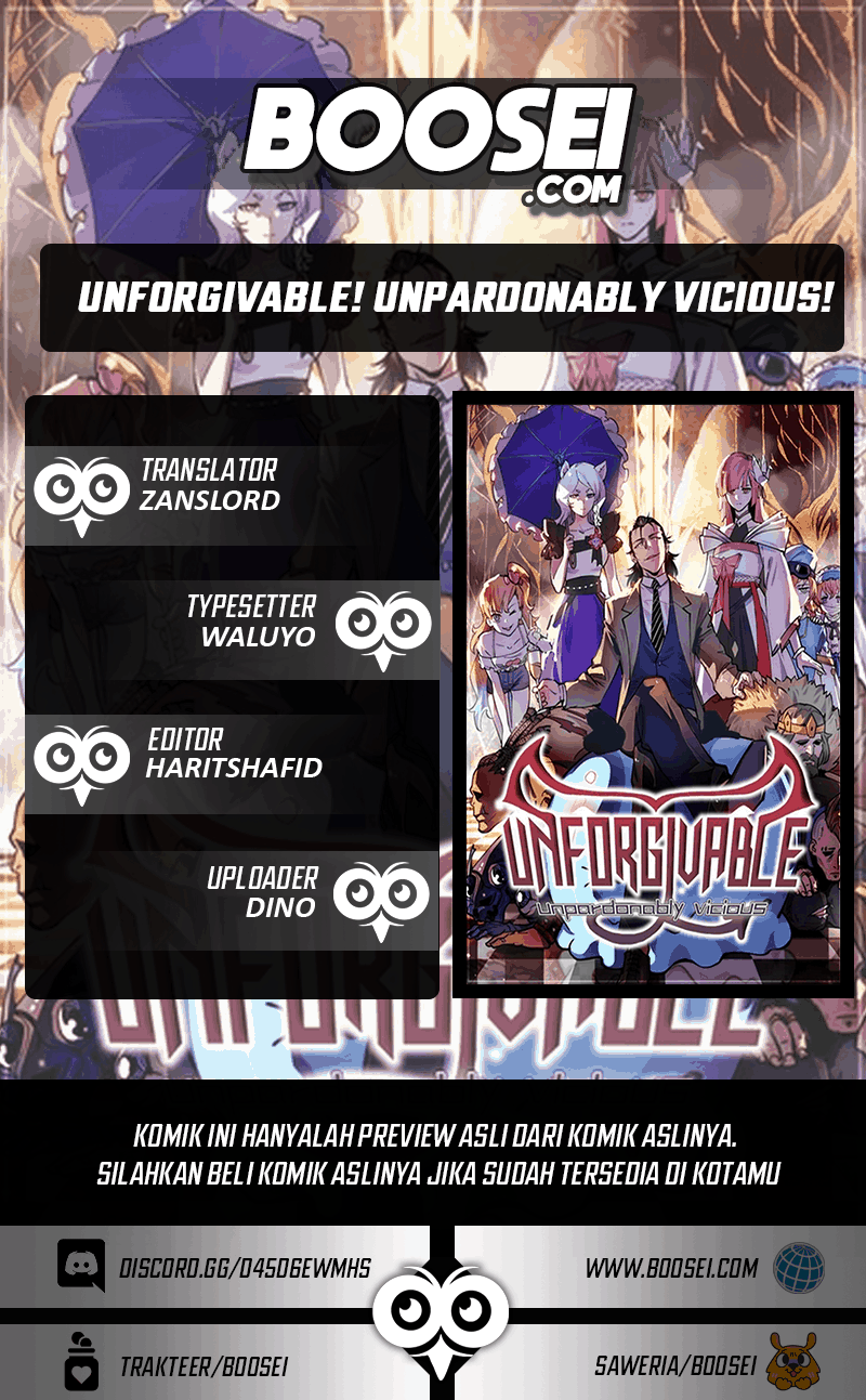 UNFORGIVABLE! Unpardonably Vicious! Chapter 37 – halaman 1