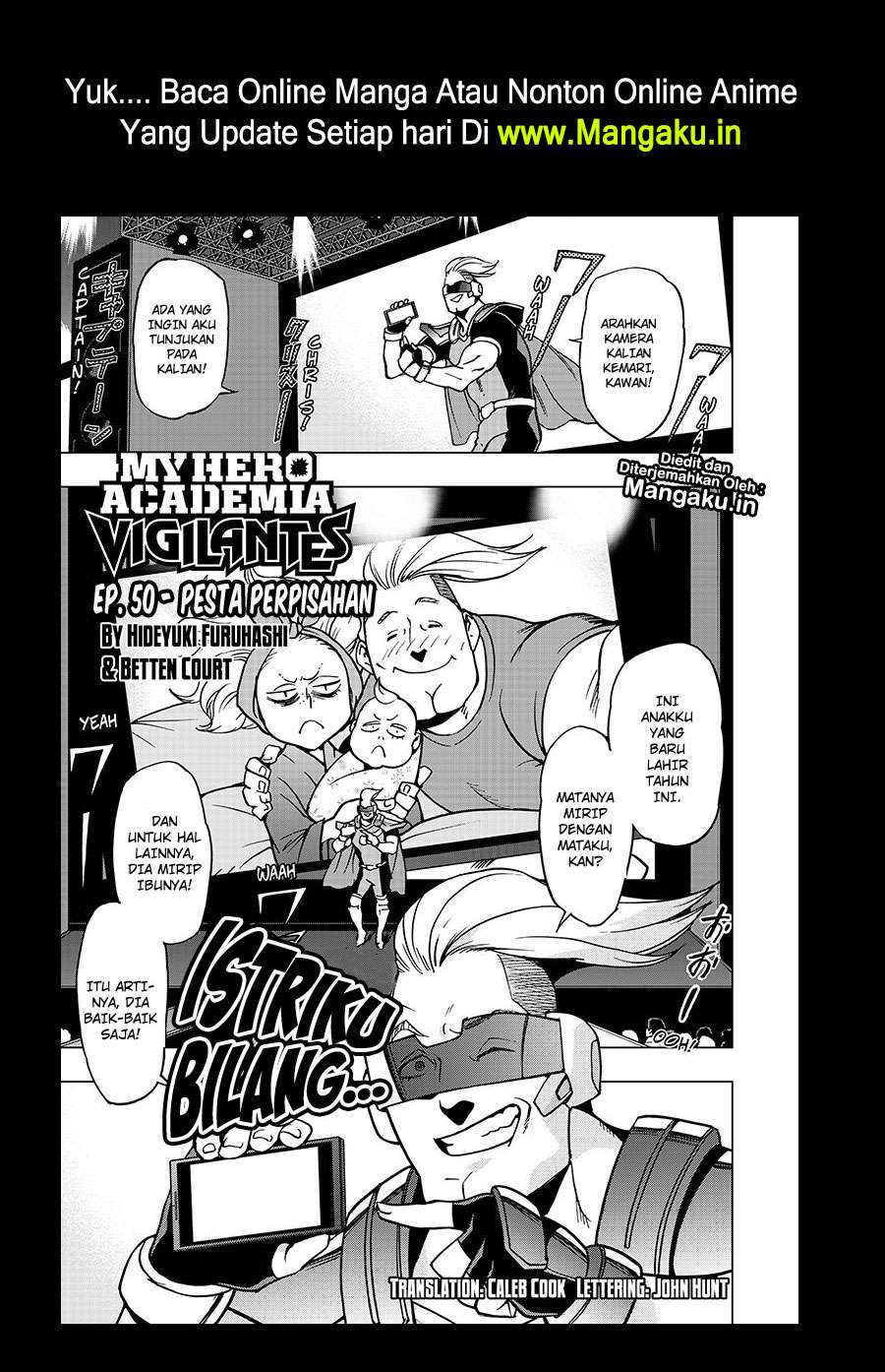 Vigilante: Boku no Hero Academia Illegals Chapter 50 – halaman 2