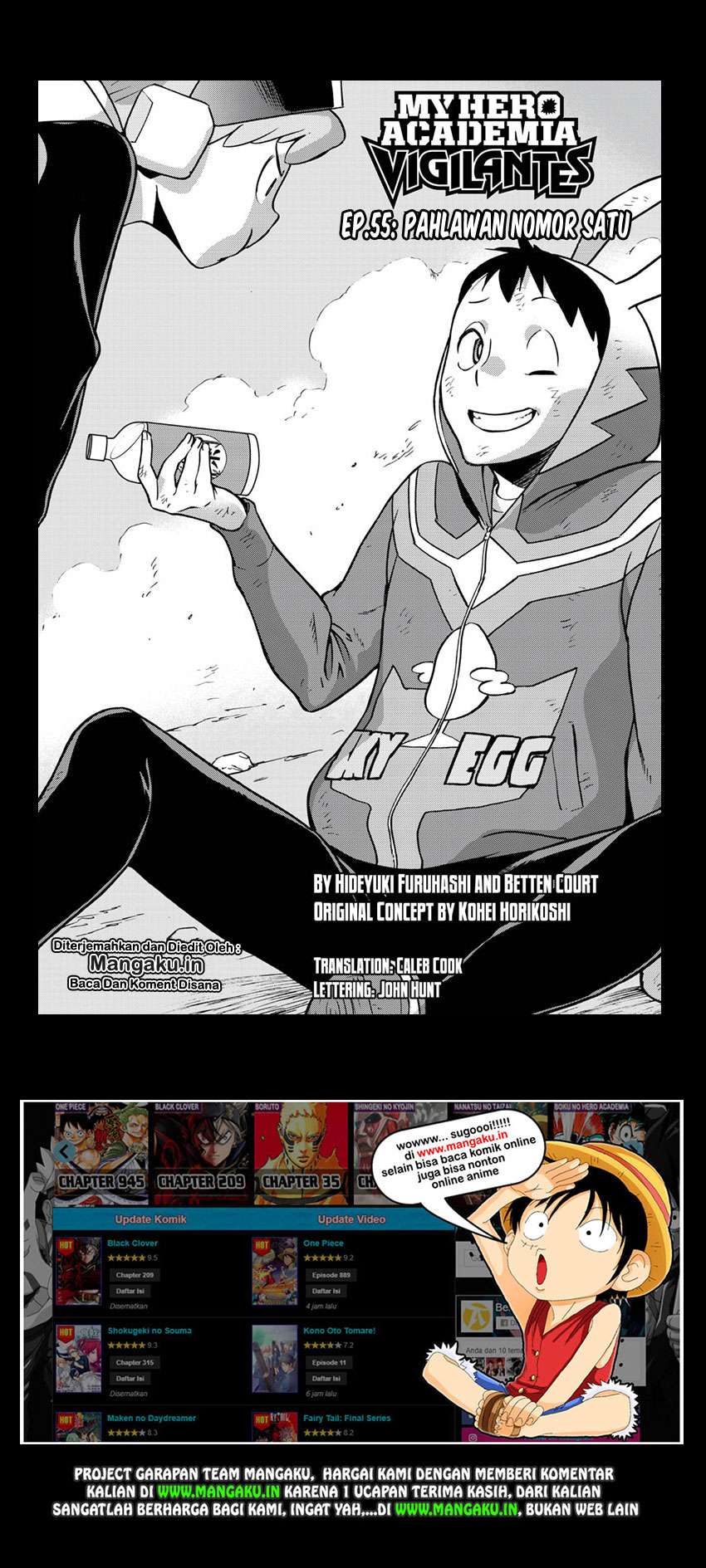 Vigilante: Boku no Hero Academia Illegals Chapter 55 – halaman 2