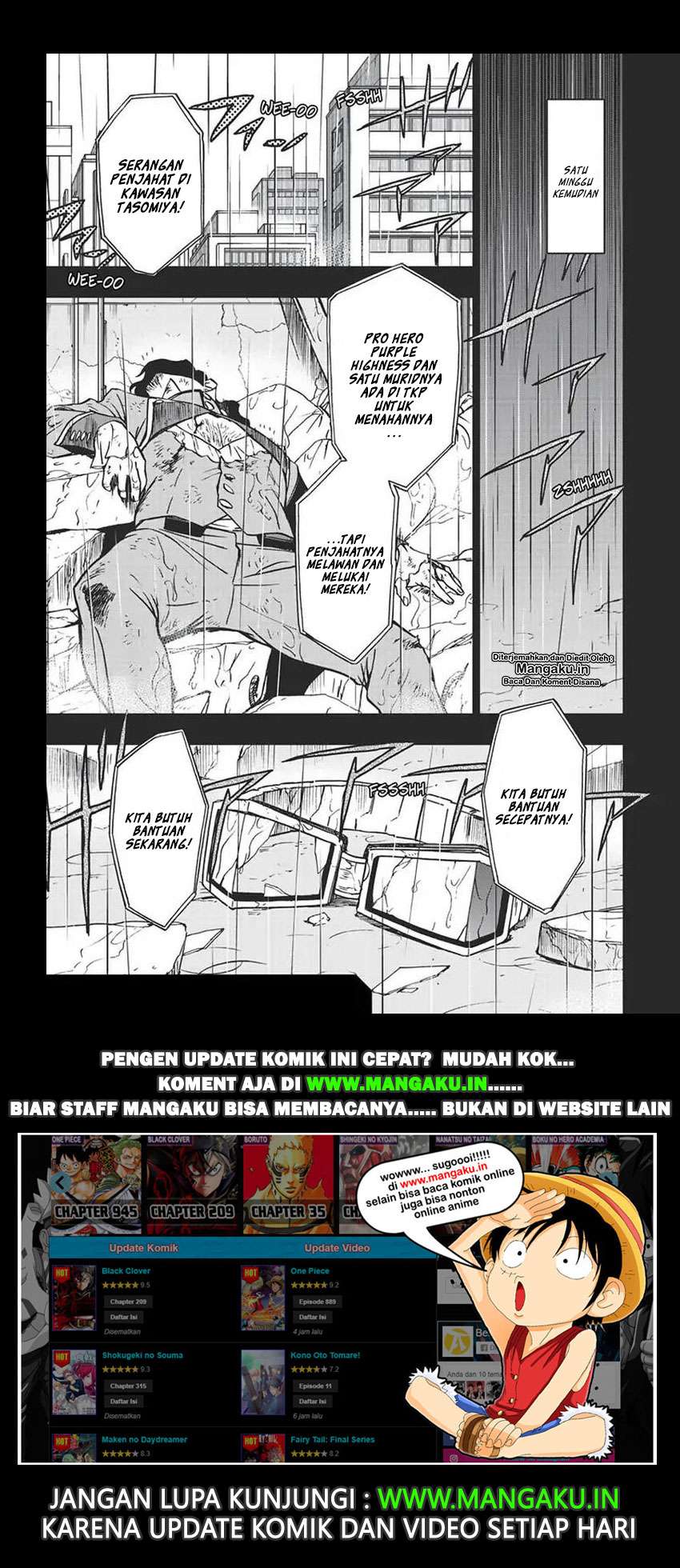 Vigilante: Boku no Hero Academia Illegals Chapter 62 – halaman 22