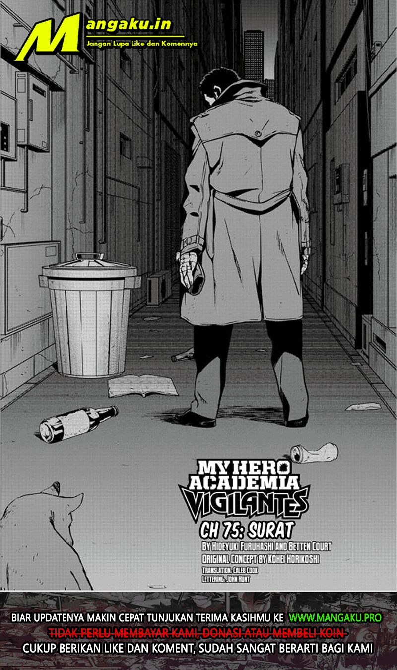 Vigilante: Boku no Hero Academia Illegals Chapter 75 – halaman 2