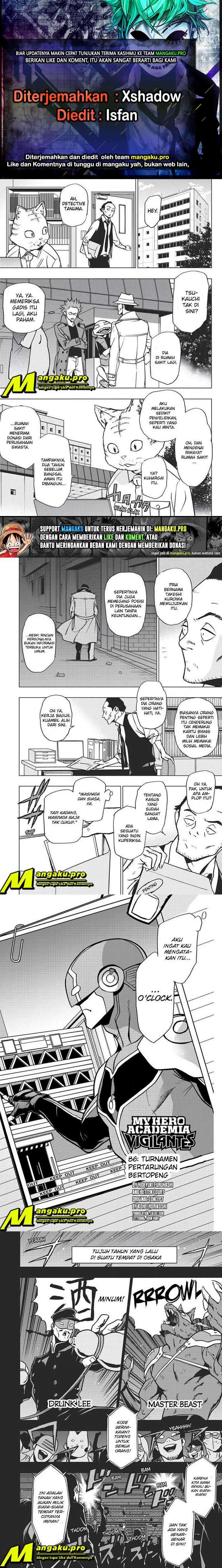 Vigilante: Boku no Hero Academia Illegals Chapter 86 – halaman 1