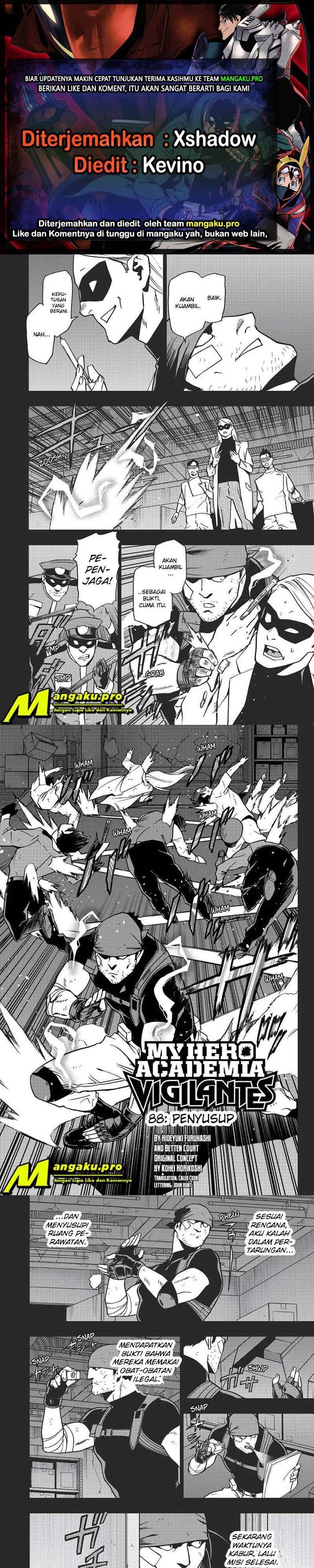 Vigilante: Boku no Hero Academia Illegals Chapter 88 – halaman 1