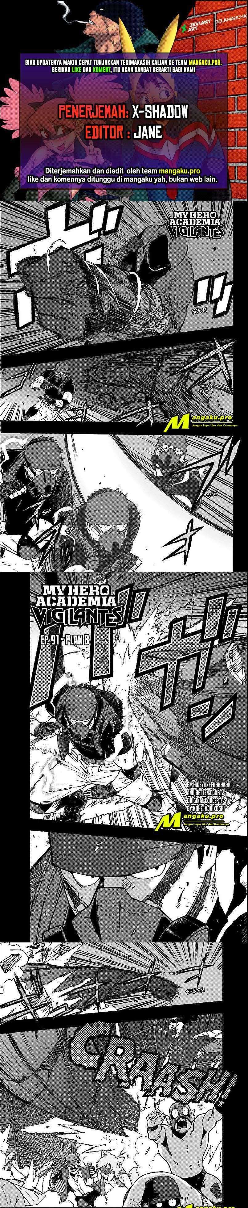 Vigilante: Boku no Hero Academia Illegals Chapter 91 – halaman 1