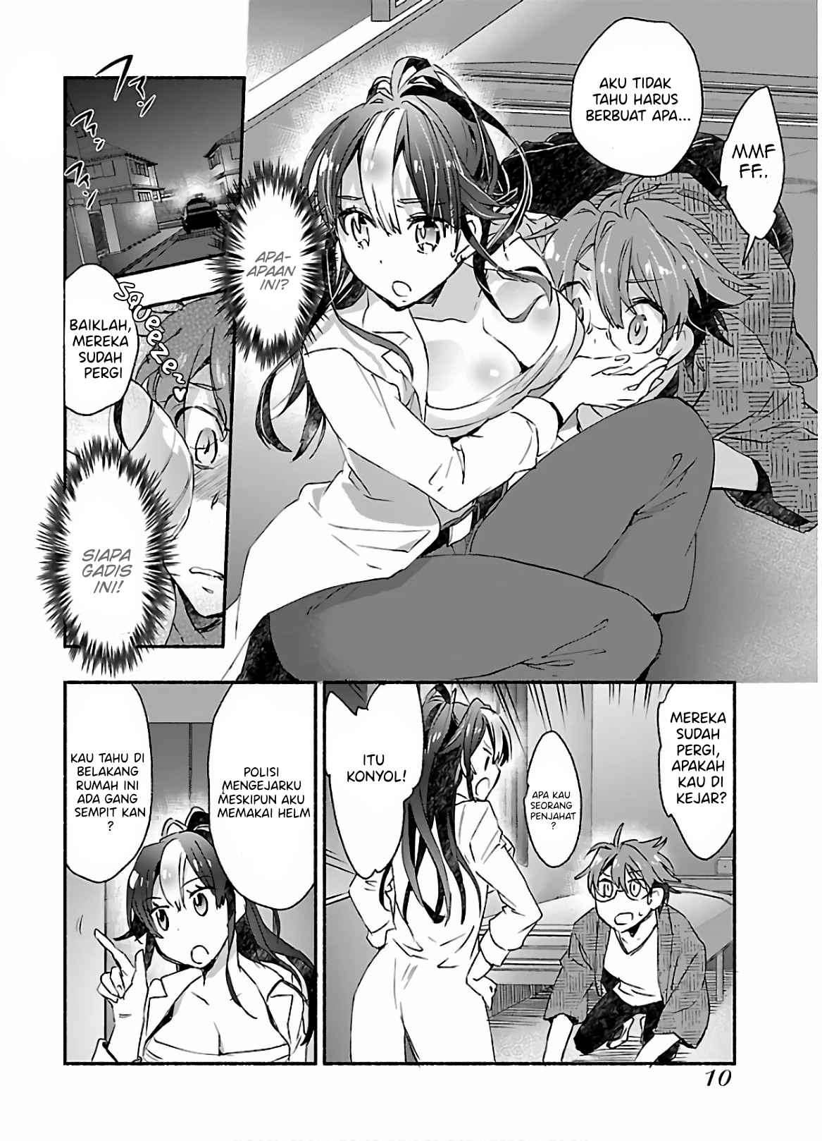 Yankee Musume ni Natsukarete Kotoshi mo Juken ni Shippai Shisou Desu Chapter 1 – halaman 10