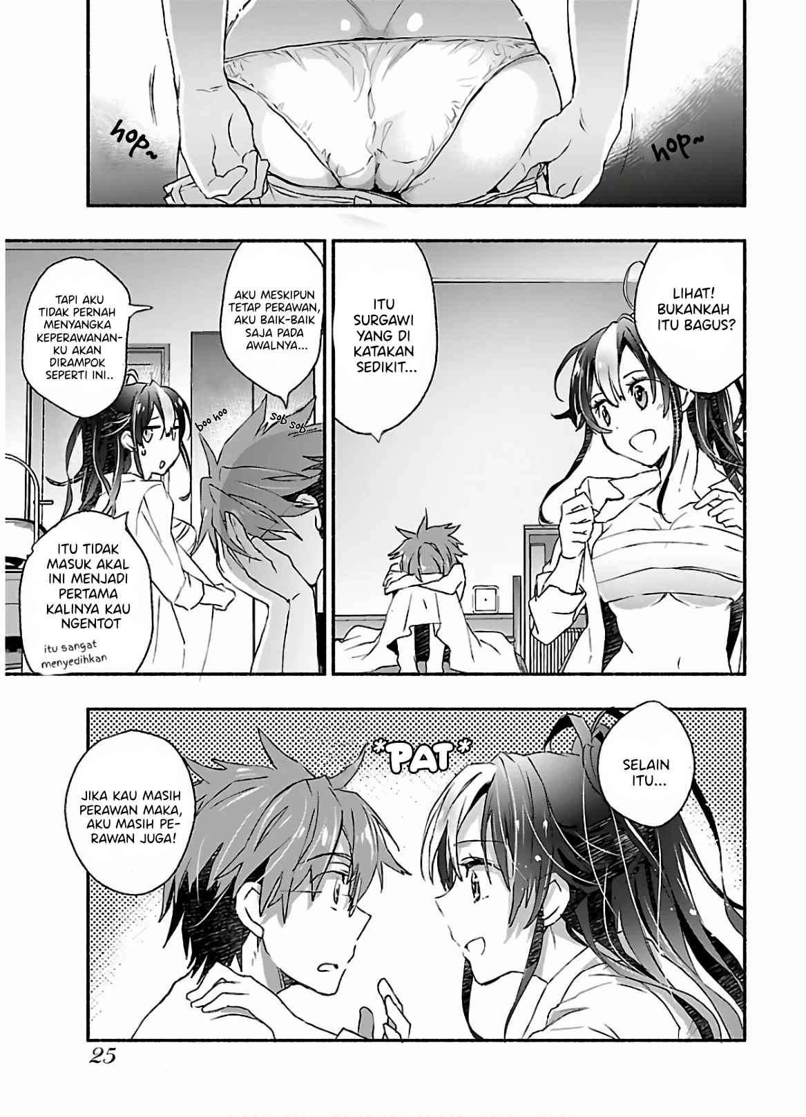 Yankee Musume ni Natsukarete Kotoshi mo Juken ni Shippai Shisou Desu Chapter 1 – halaman 25