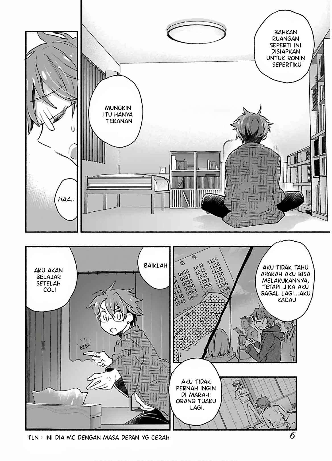 Yankee Musume ni Natsukarete Kotoshi mo Juken ni Shippai Shisou Desu Chapter 1 – halaman 7