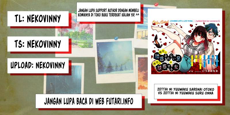 Zettai ni Yuuwaku sarenai Otoko VS Zettai ni Yuuwaku suru Onna Chapter 1 – halaman 1